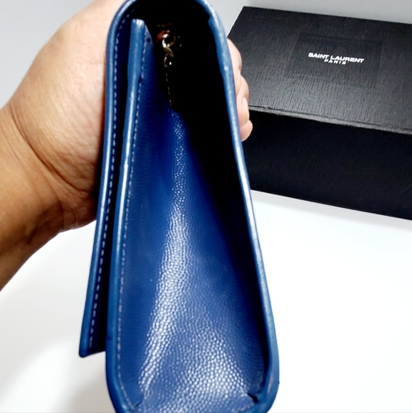 Yves Saint Laurent Navy Crossbody Bag - Picture 2 of 6